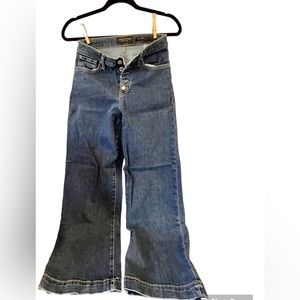 Banana Republic Women’s high-rise wide leg jean